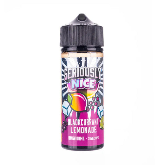 Cool Blackcurrant Lemonade 100ml Shortfill E-Liquid by Seriously Nice