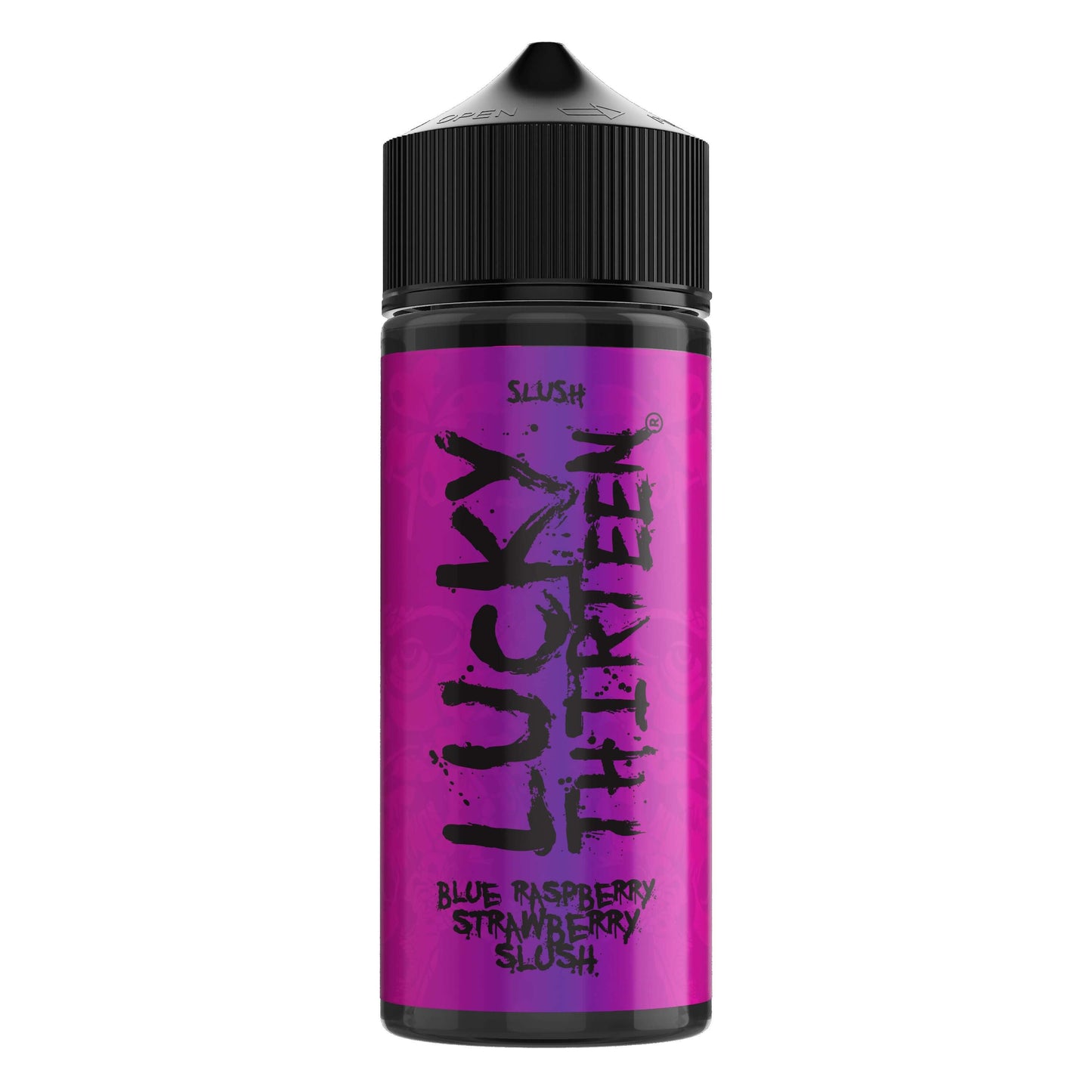 Blue Raspberry Strawberry Slush E-Liquid by Lucky Thirteen