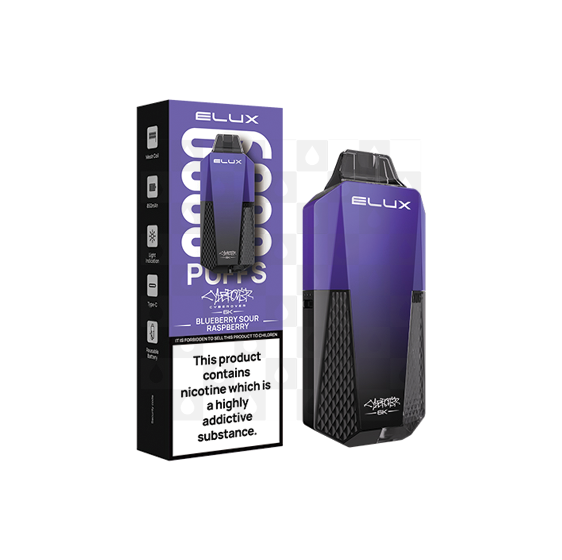 Blueberry Cherry Cranberry Elux Cyberover 6k