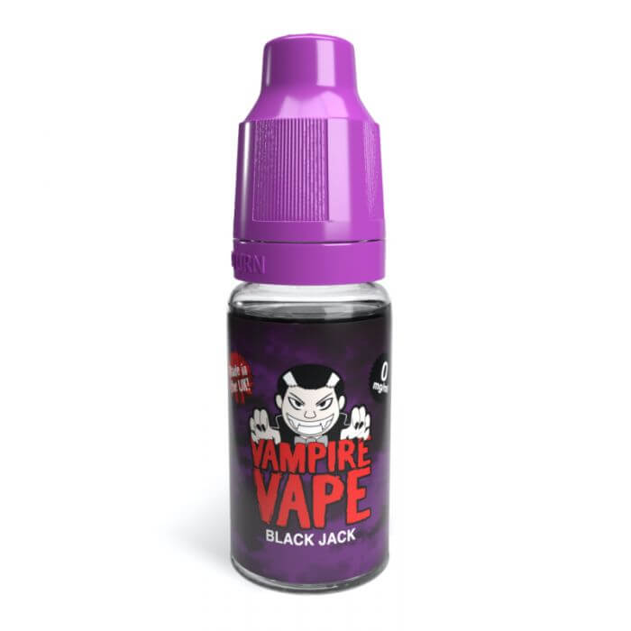 Black Jack E liquid by Vampire Vape