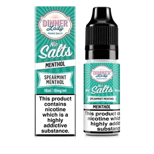 Spearmint Menthol Dinner Lady Nic Salt