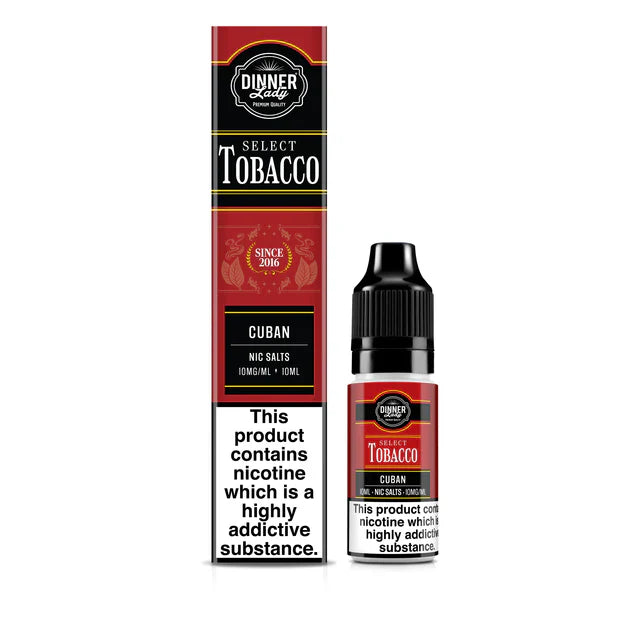 Cuban Dinner Lady Select Tobacco Nic Salts