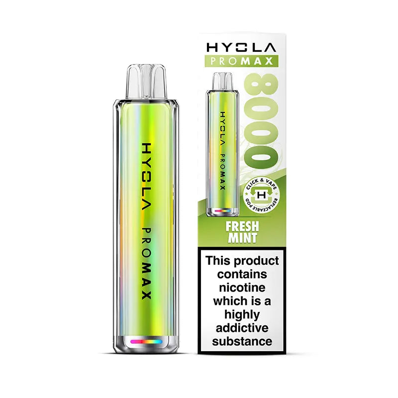 Pro Max 8000 Rechargeable Pre-Filled Pod Kit by Hyola