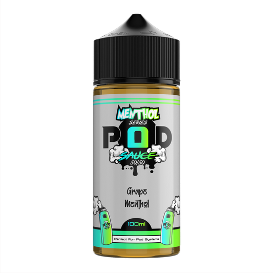 Grape Menthol – Pod Sauce Menthol Series Shortfill