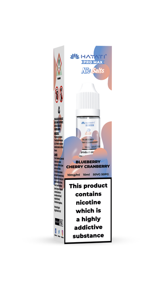 Blueberry Cherry Cranberry Hayati Pro Max Nic Salt