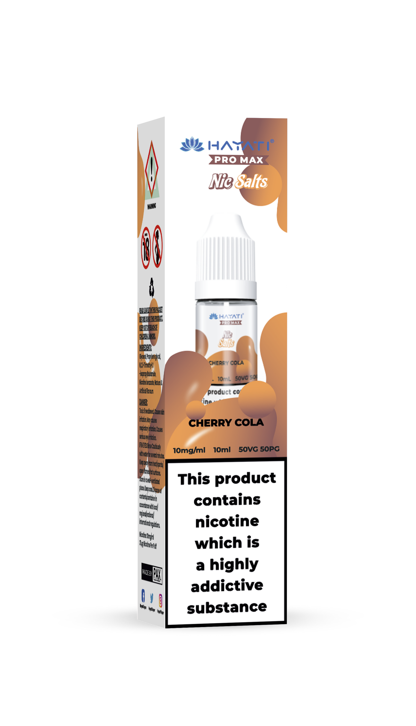 Cherry Cola Hayati Pro Max Nic Salt