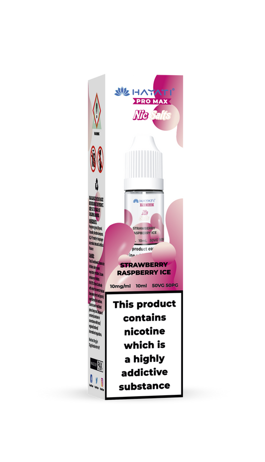 Strawberry Raspberry Ice Hayati Pro Max Nic Salt
