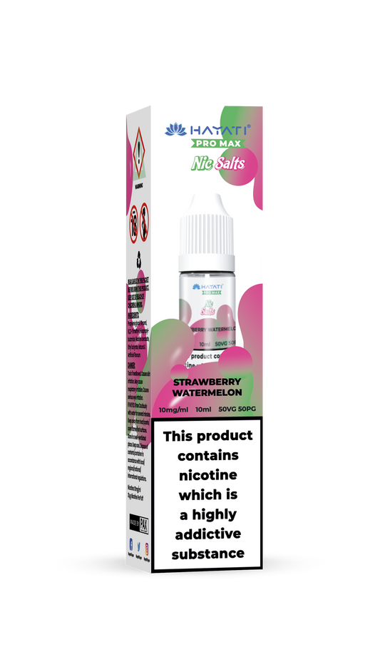 Strawberry Watermelon Bubblegum Hayati Pro Max Nic Salt