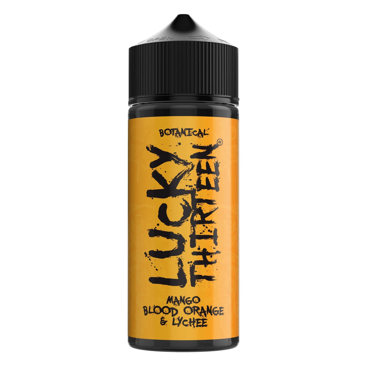 Mango Blood Orange and Lychee E-Liquid by Lucky Thirteen