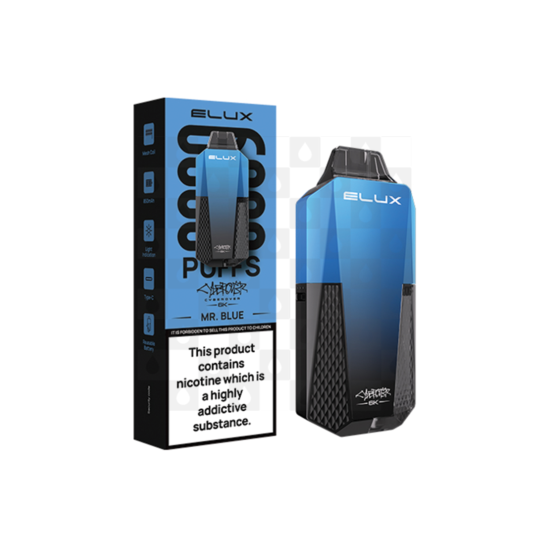Mr Blue Elux Cyberover 6k