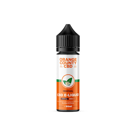 Menthol E-Liquid CBD 1500mg (50ml)