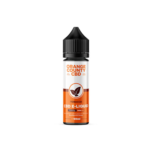 Tobacco CBD E-Liquid 1500mg (50ml)