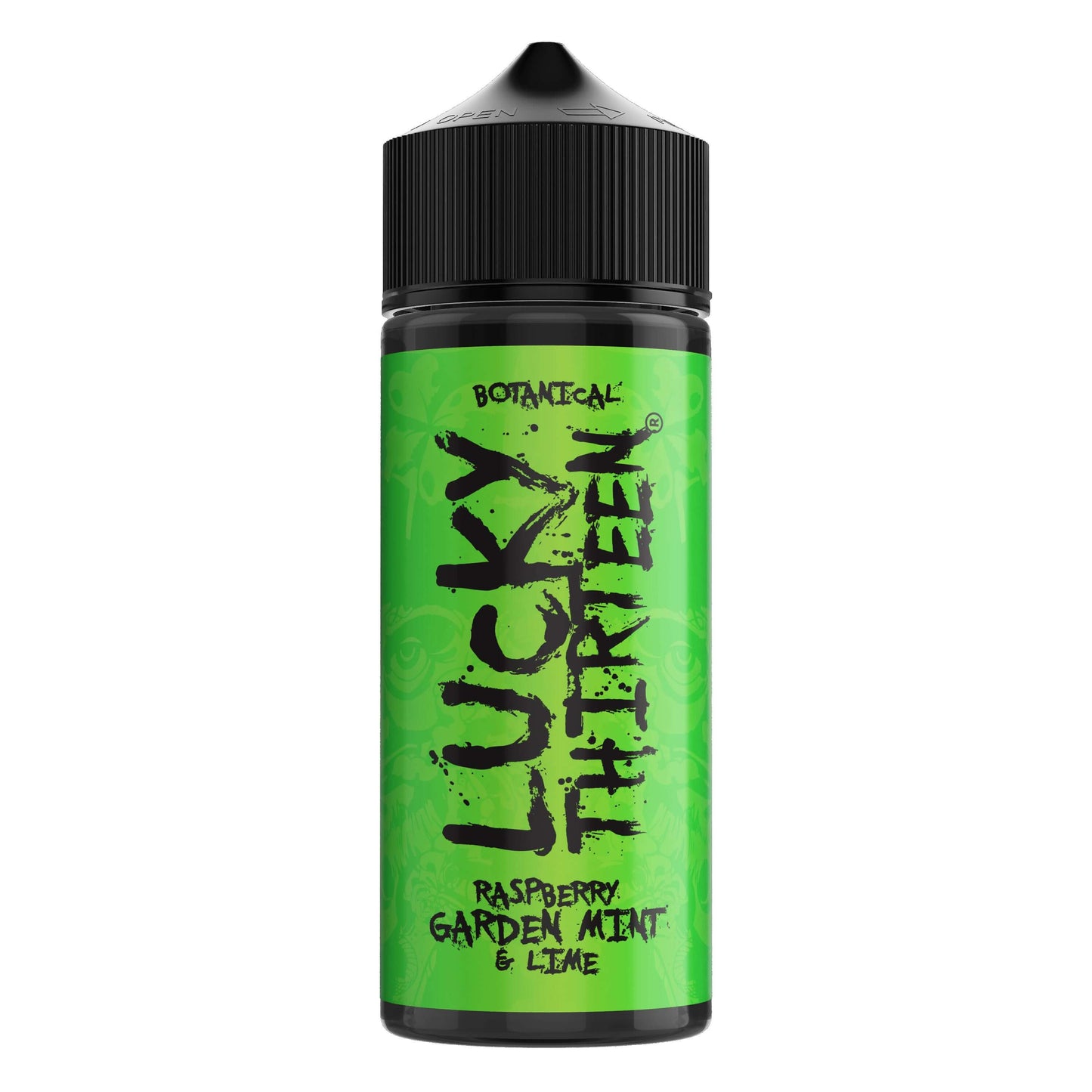 Raspberry Garden Mint and Lime E-Liquid by Lucky Thirteen