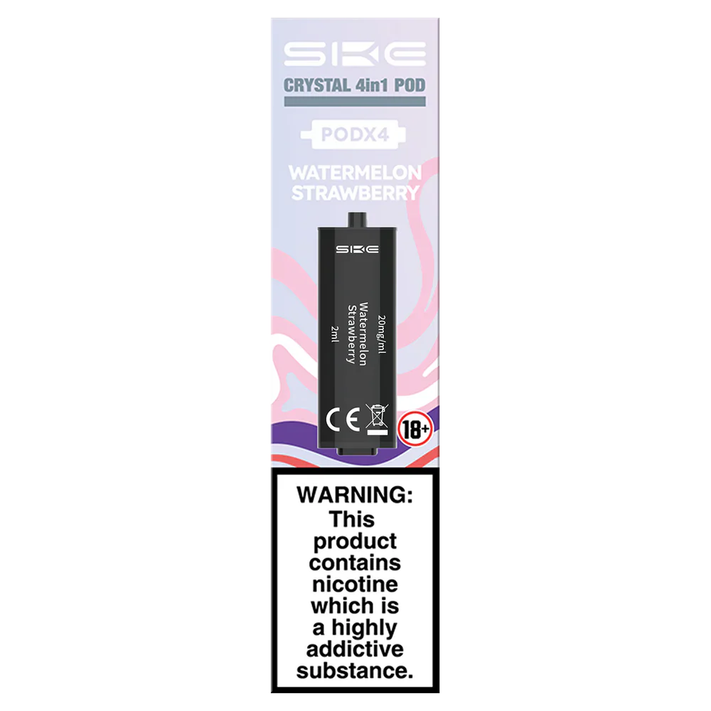 Watermelon Strawberry SKE Crystal 4 in 1 Pod