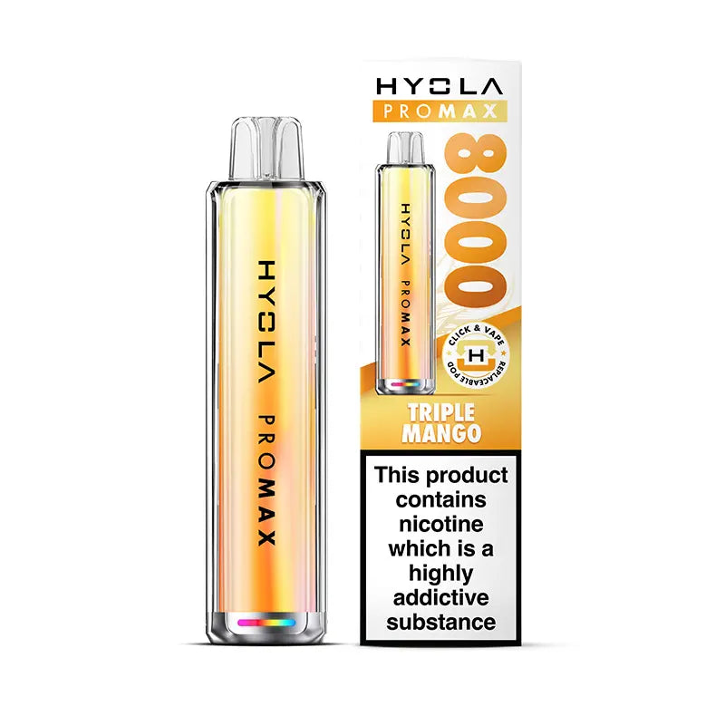 Pro Max 8000 Rechargeable Pre-Filled Pod Kit by Hyola
