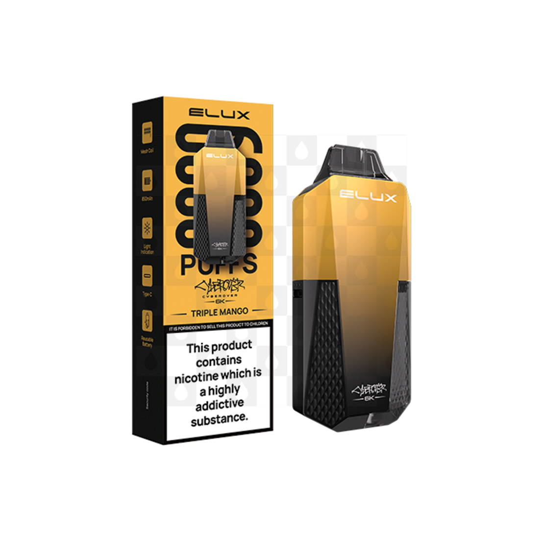 Pineapple Ice Elux Cyberover 6k