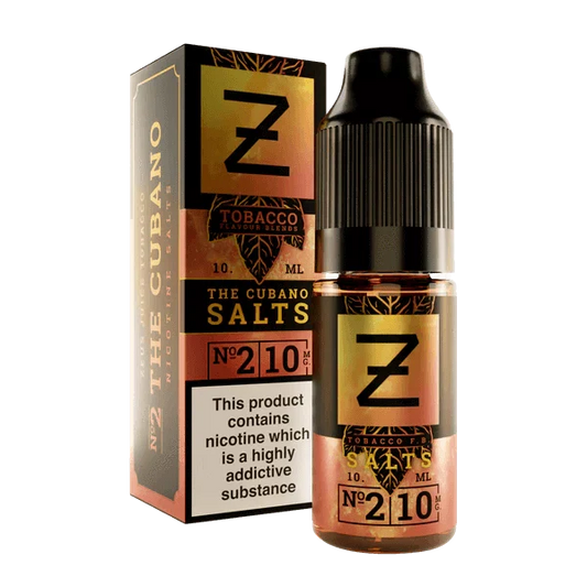 Cubano Tobacco Nic Salt E-liquid by Zeus Juice