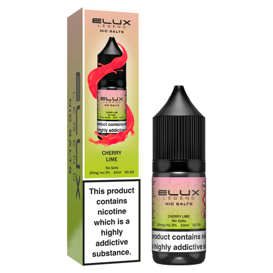 Cherry Lime Elux Legend Nic Salt