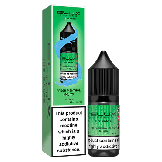 Fresh Menthol Mojito Elux Legend Nic Salt