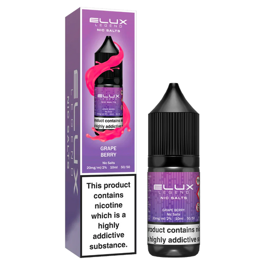 Grape Berry Elux Legend Nic Salt