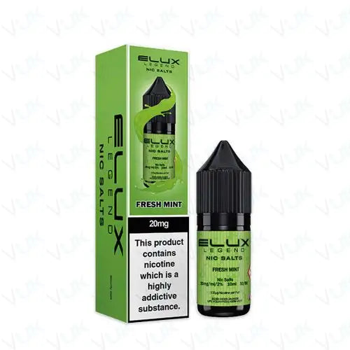 Fresh Mint Elux Legend Nic Salt