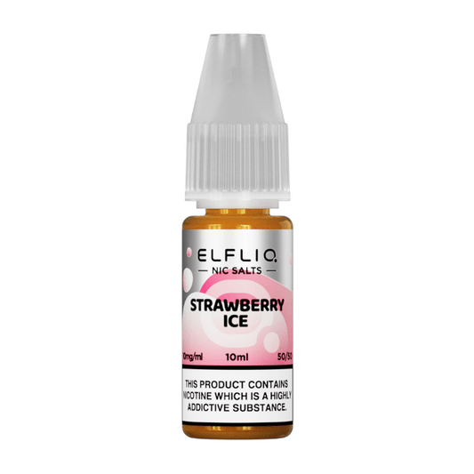 Strawberry Ice Nic Salt by ElfLiq