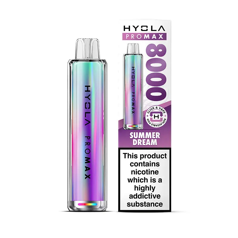 Pro Max 8000 Rechargeable Pre-Filled Pod Kit by Hyola