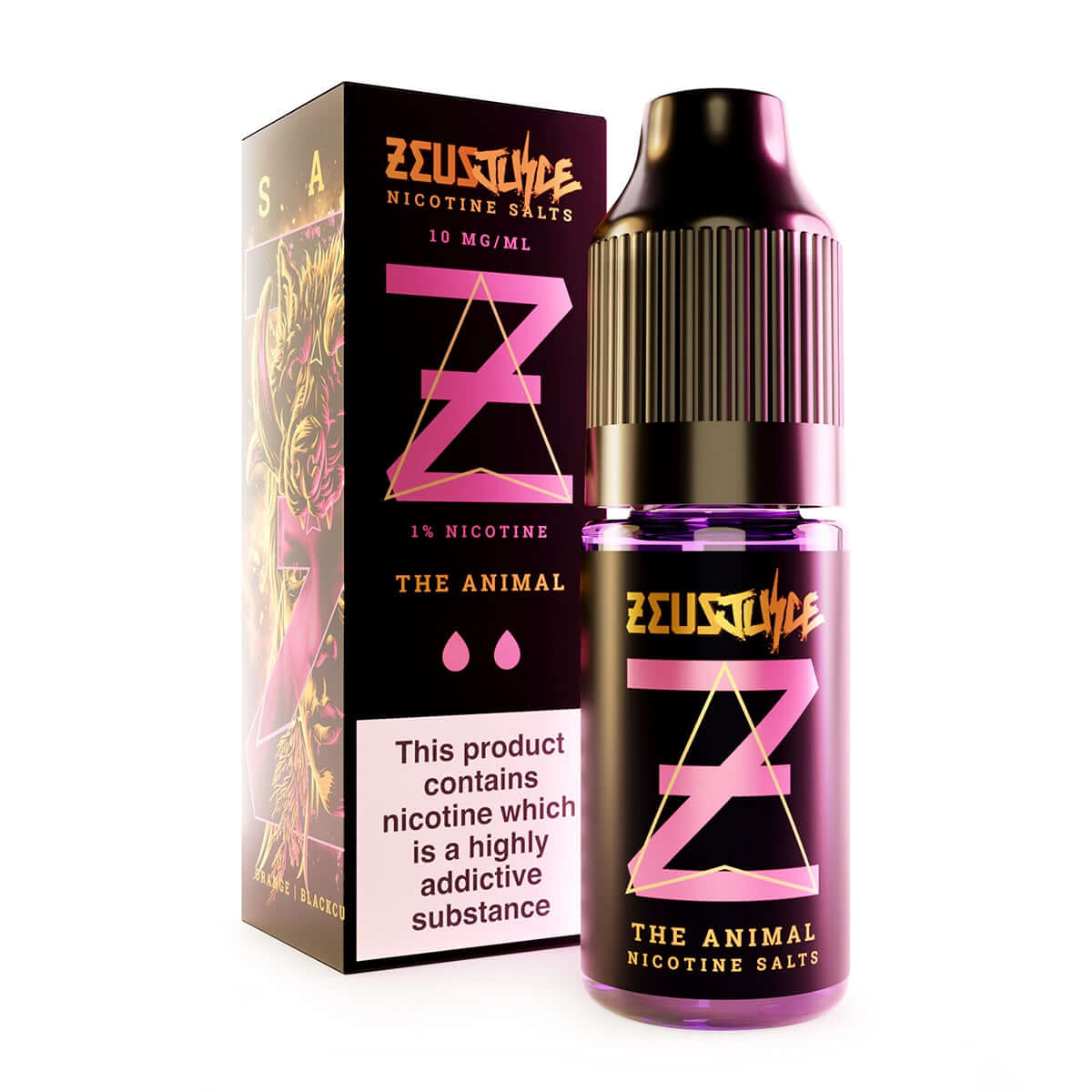 The Animal Nic Salt E-Liquid by Zeus Juice