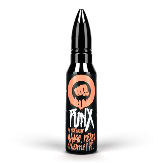 Mango, Peach and Pineapple E-liquid by Riot Squad