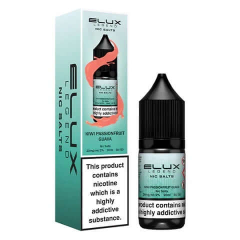Kiwi Passionfruit Guava Elux Legend Nic Salt
