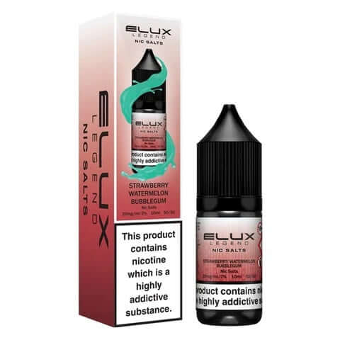 Strawberry Watermelon Bubblegum Elux Legend Nic Salt