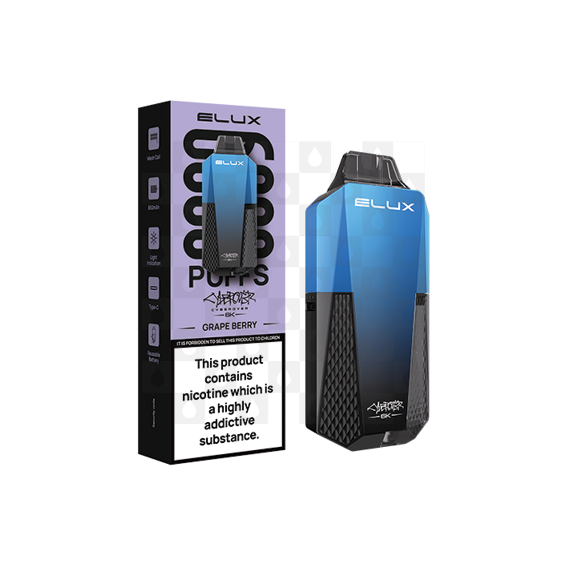 Grape Berry Elux Cyberover 6k