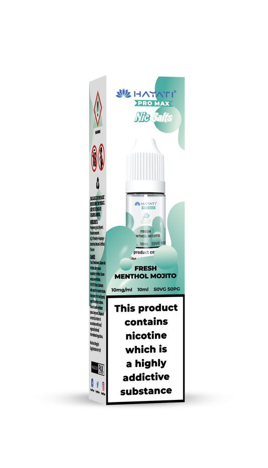 Fresh Menthol Mojito Hayati Pro Max Nic Salt