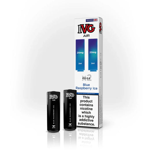 Blue Raspberry Ice IVG Air Pods