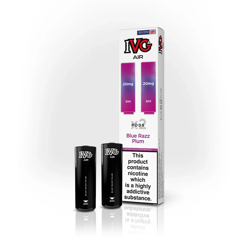 Blue Razz Plum  IVG Air Pods