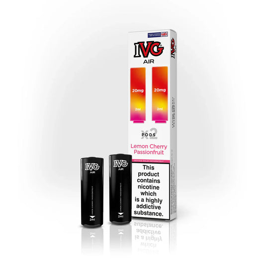 Lemon Cherry Passionfruit IVG Air Pods