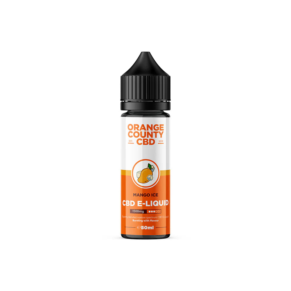 Mango Ice CBD E-Liquid 1500mg (50ml)