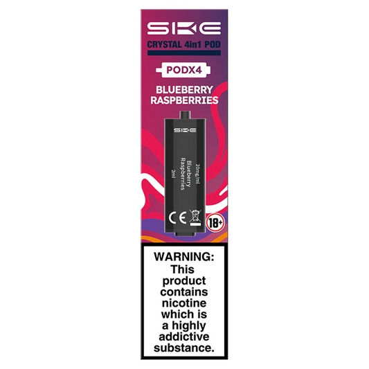 Blueberry Raspberries SKE Crystal 4 in 1 Pod