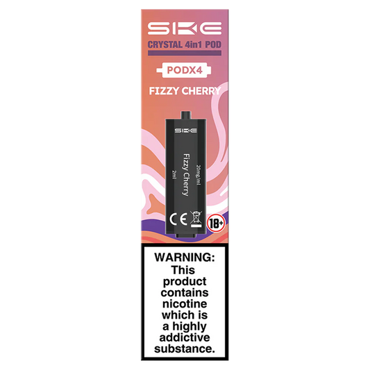 Fizzy Cherry SKE Crystal 4 in 1 Pod