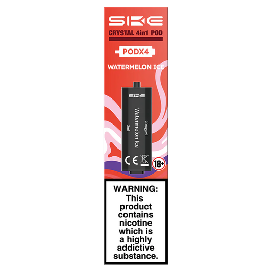 Watermelon Ice SKE Crystal 4 in 1 Pod