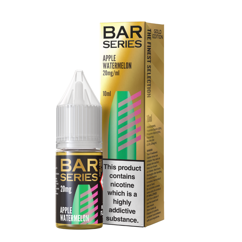Apple Watermelon Bar Series Nic Salt