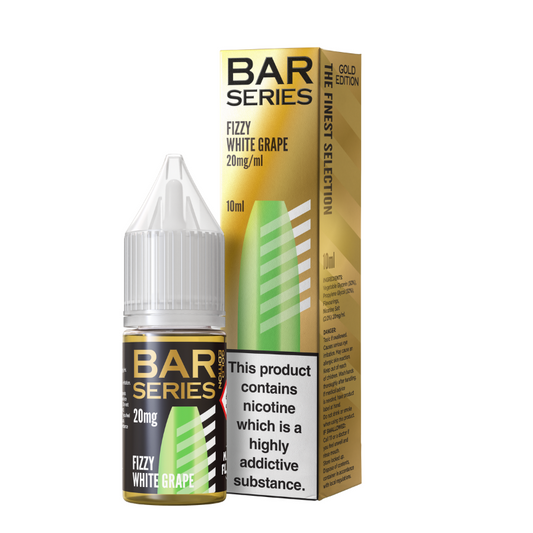 Fizzy White Grape Bar Series Gold Edition Nic Salt