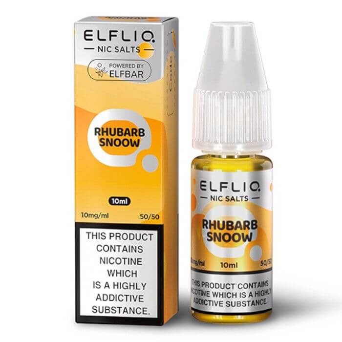 Rhubarb Snoow by Elfliq Nic Salts