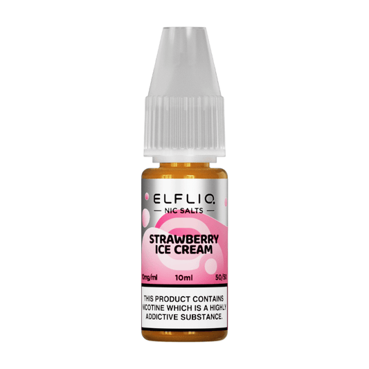 Strawberry Ice Cream Nic Salt by ElfLiq