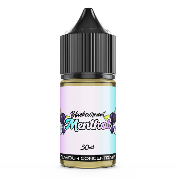 Blackcurrant Menthol 100ml - By Lucky Thirteen 70VG