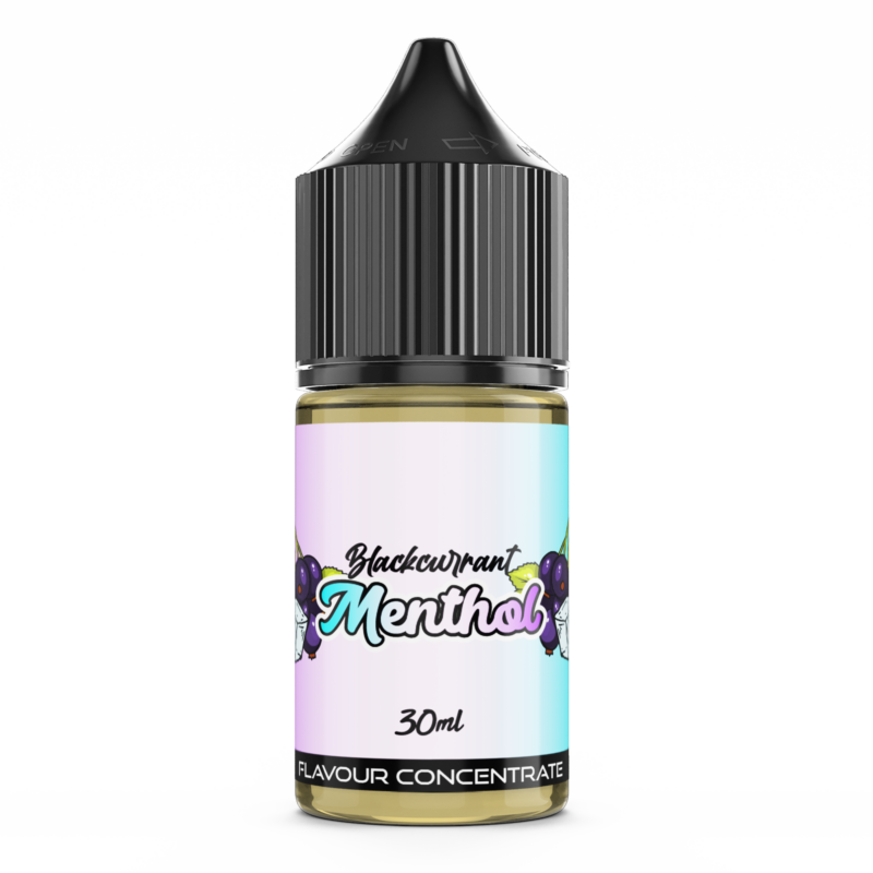 Blackcurrant Menthol 100ml - By Lucky Thirteen 70VG