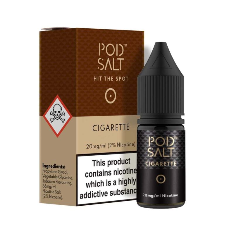 Cigarette Nicotine Salt E-Liquid by Pod Salt 50VG