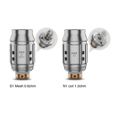 OBS Coils S1 Mesh - 5 Pack