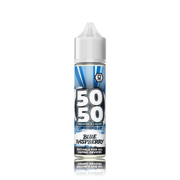 50/50 Blue Raspberry