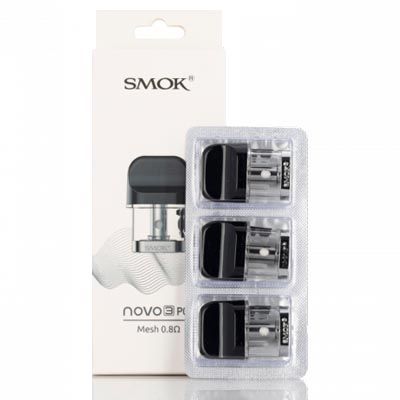 Smok Novo X Replacement 0.8 Mesh Pod 3 pack